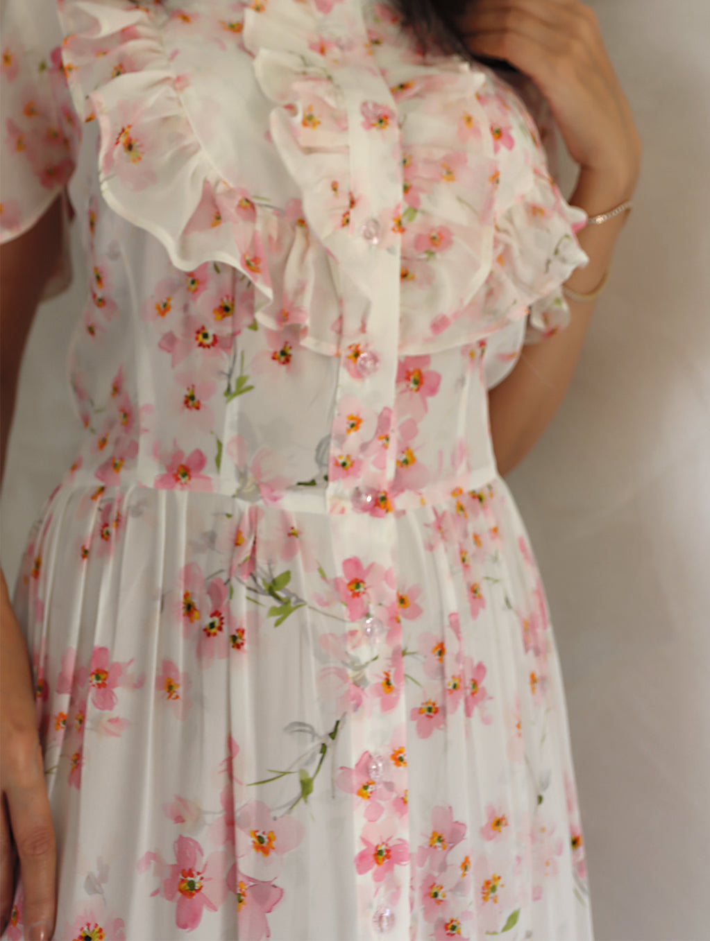 MIDI FLORAL DRESS