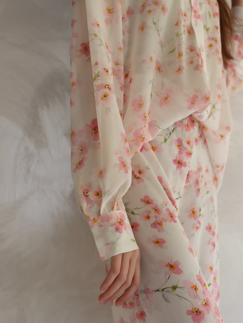 SHIRT AND PANTS FLOWERS SET