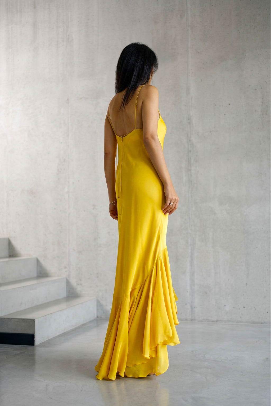 MAXI YELLOW DRESS