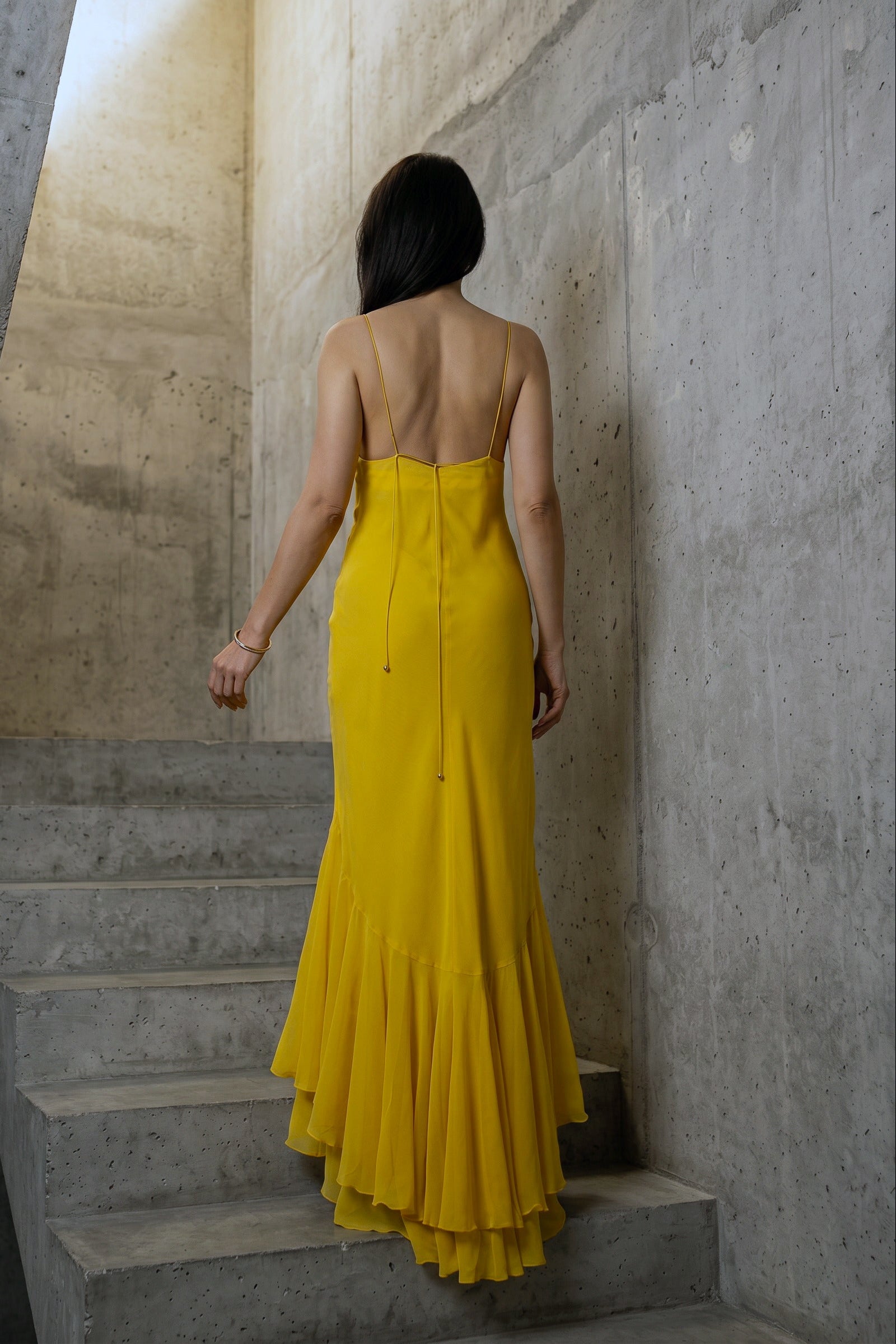 MAXI YELLOW DRESS