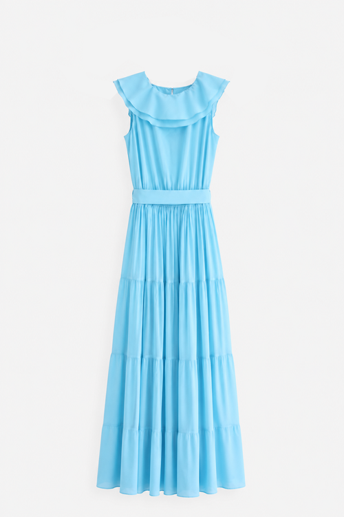 MIDI BLUE DRESS