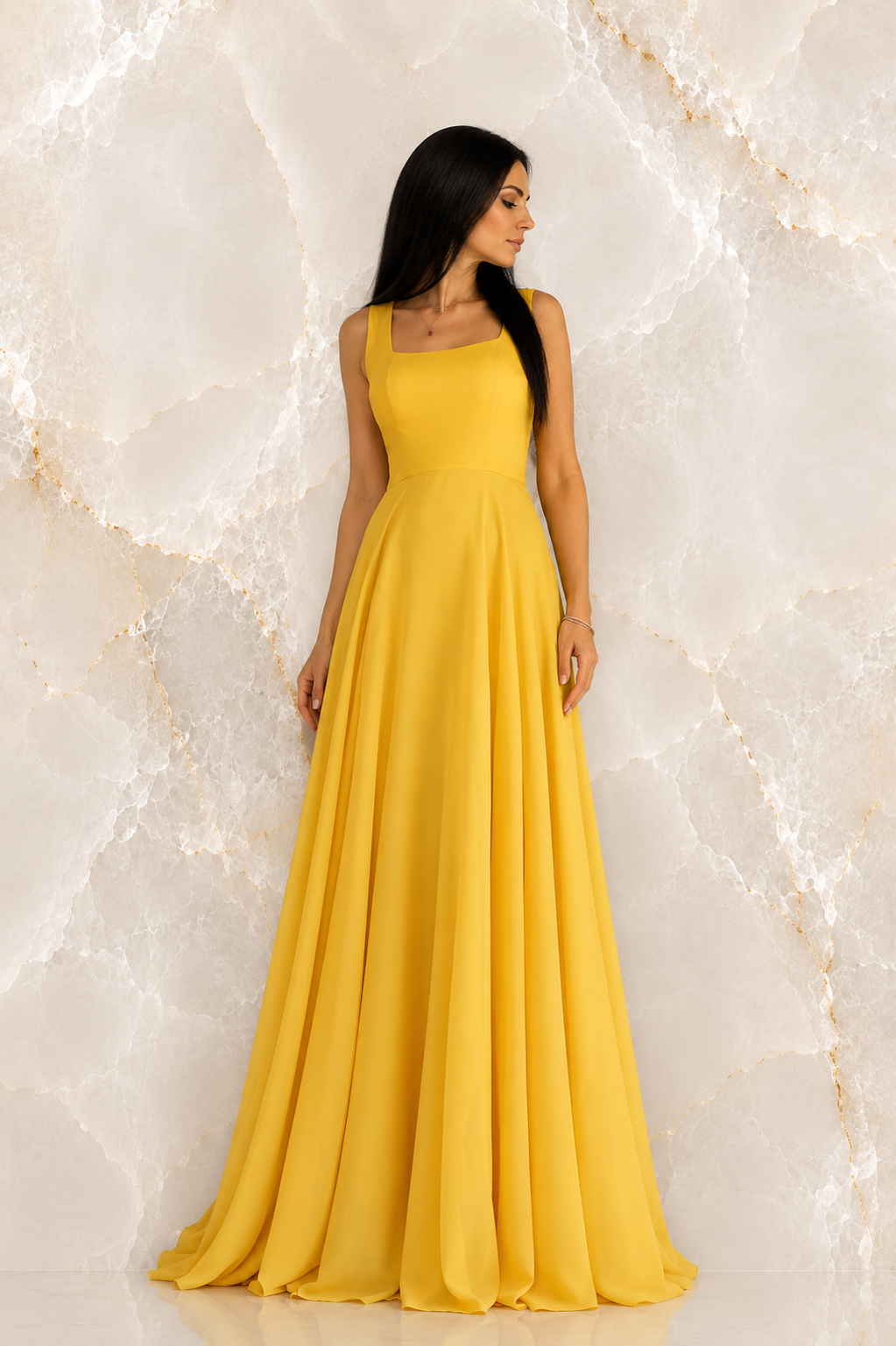 MAXI YELLOW DRESS