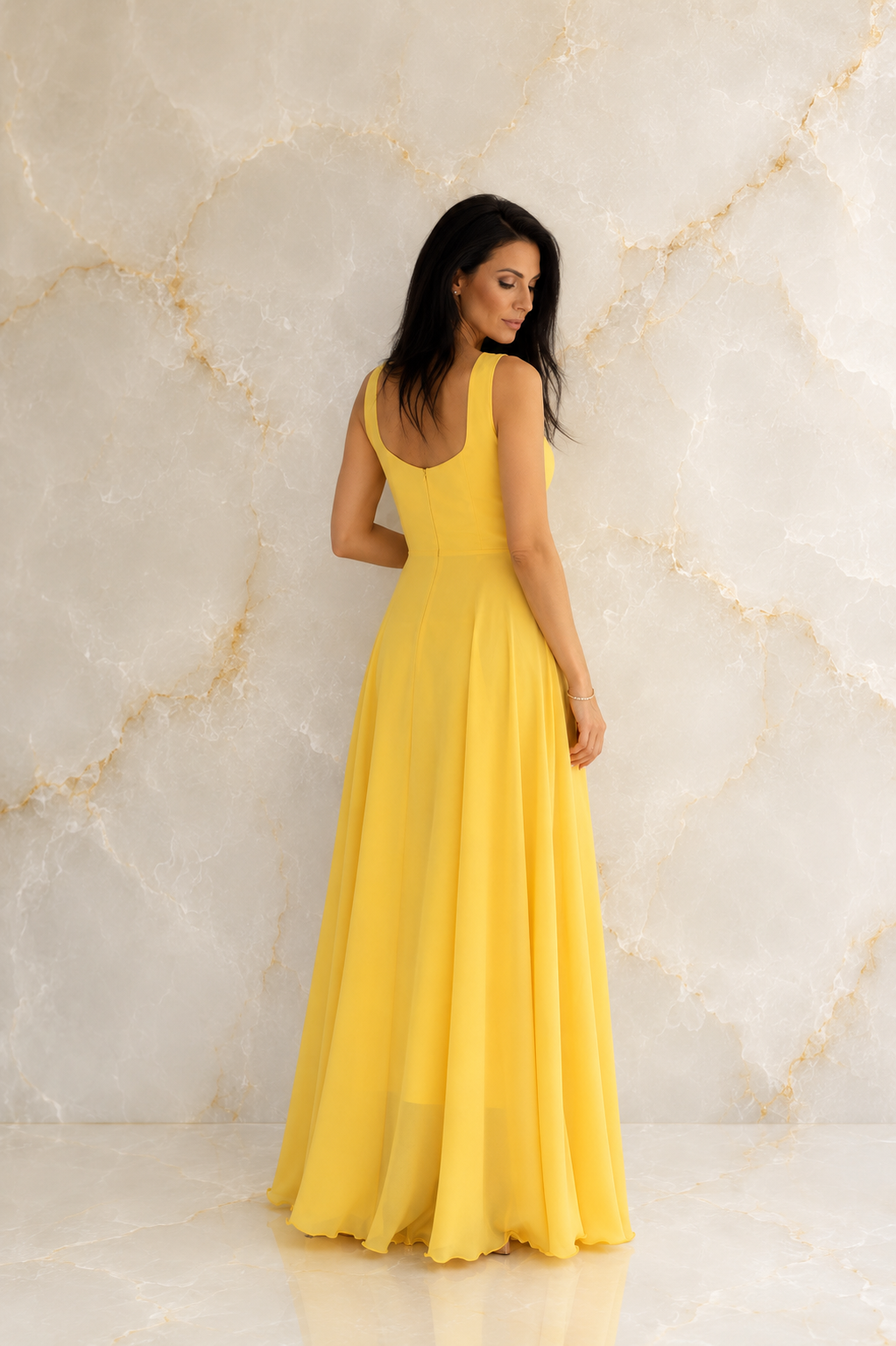 MAXI YELLOW DRESS