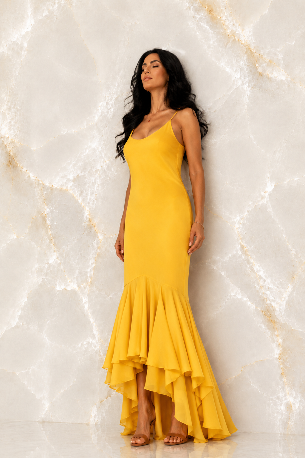 MAXI YELLOW DRESS
