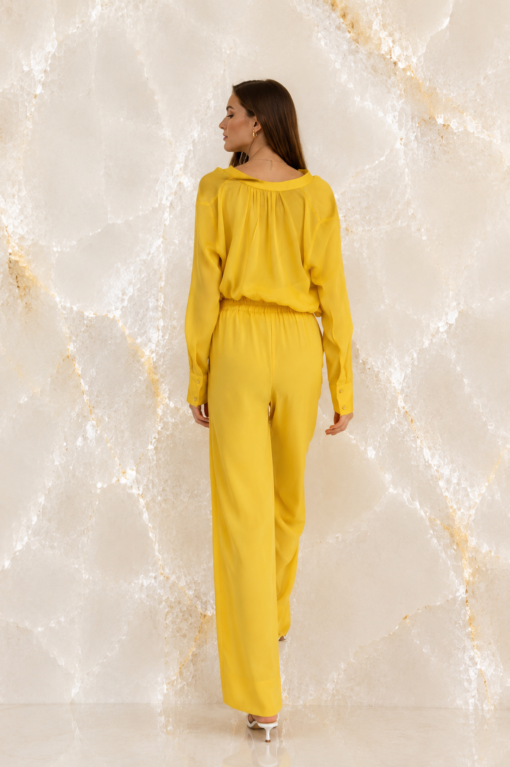 SHIRT AND PANTS YELLOW SET