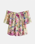 TOP AND SHORTS FLORAL SET