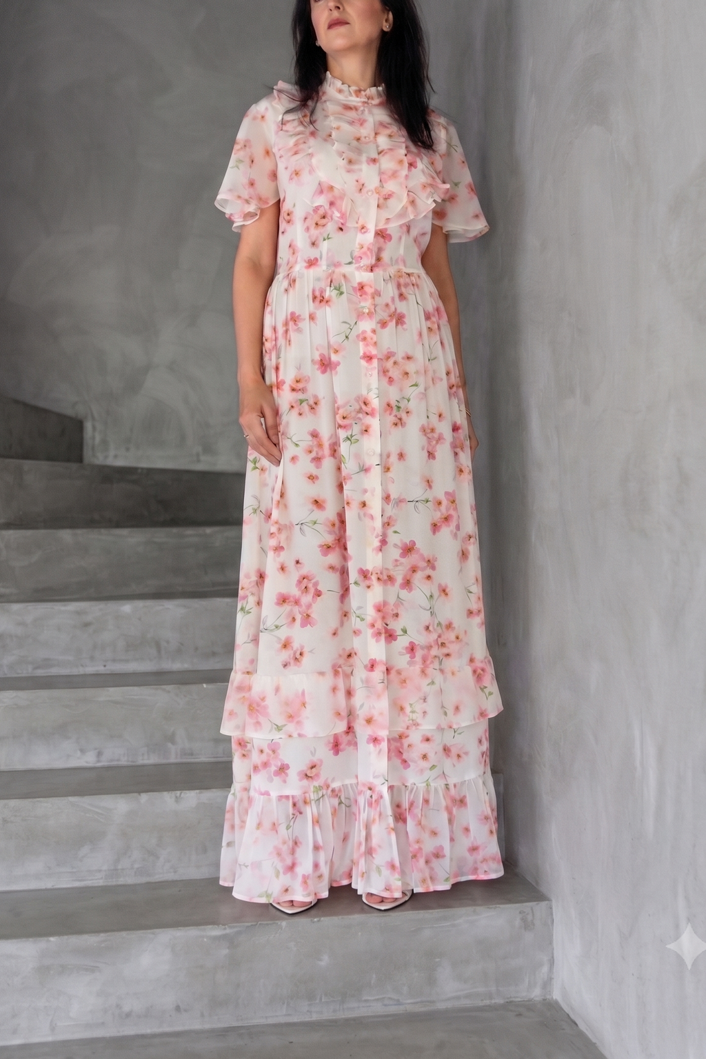 MIDI FLORAL DRESS