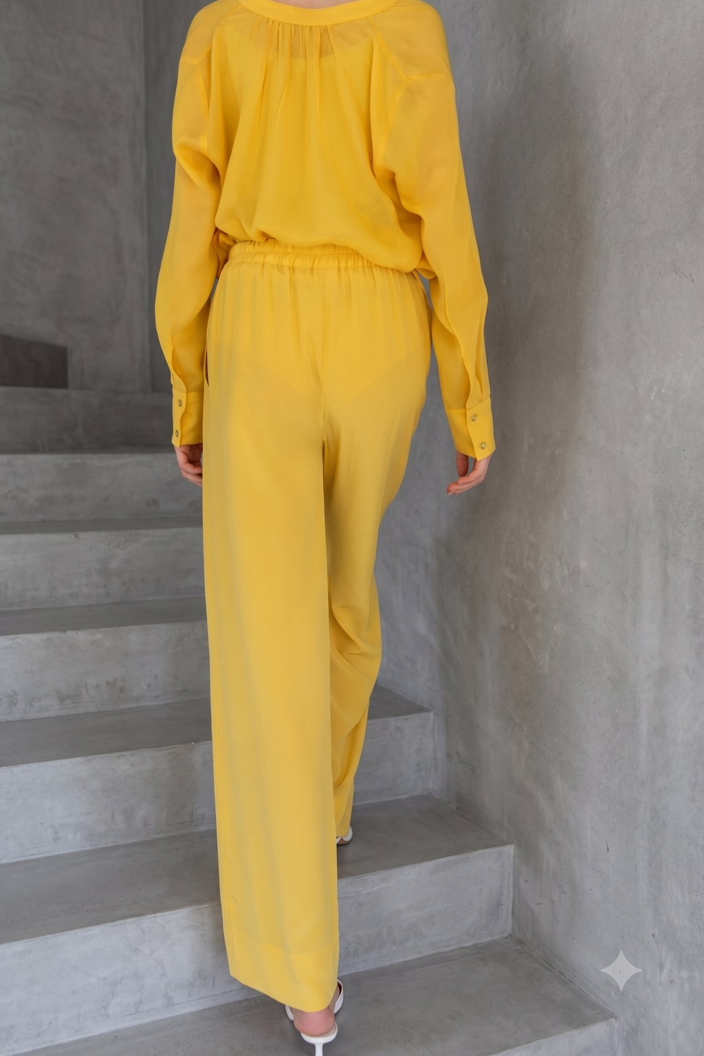SHIRT AND PANTS YELLOW SET