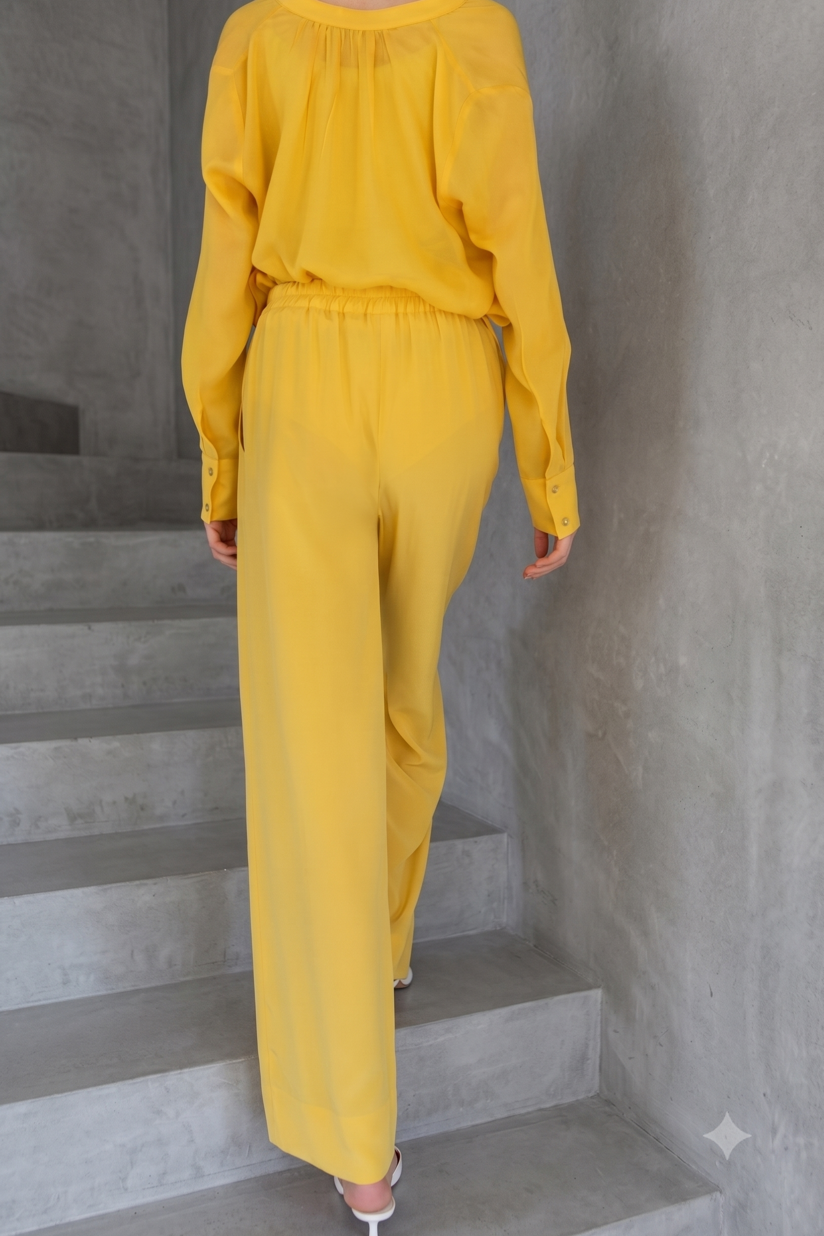 SHIRT AND PANTS YELLOW SET