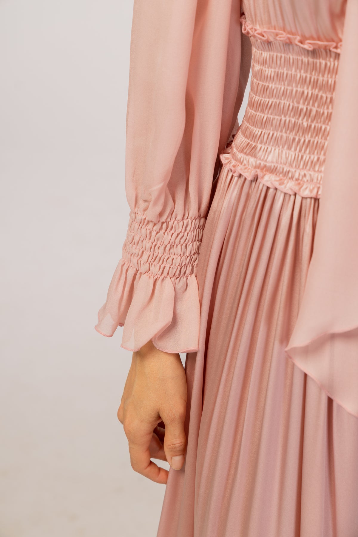 PINK ROSE MAXI DRESS
