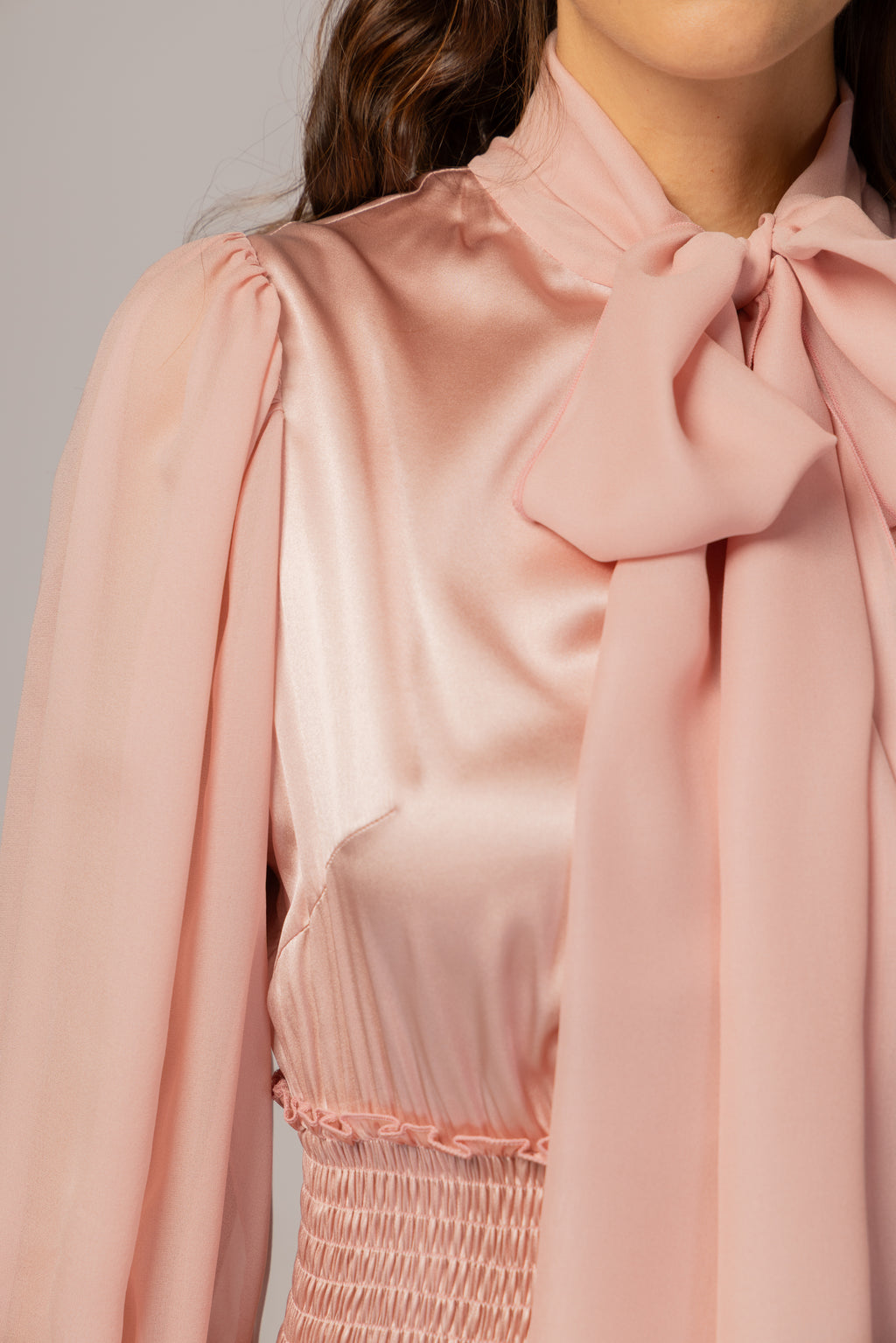 PINK ROSE MAXI DRESS