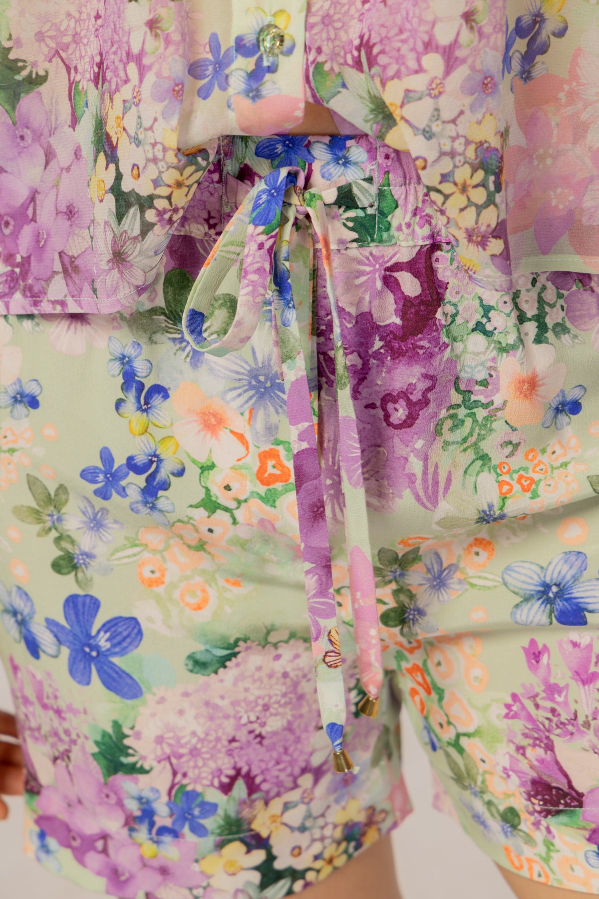 TOP AND SHORTS FLORAL SET