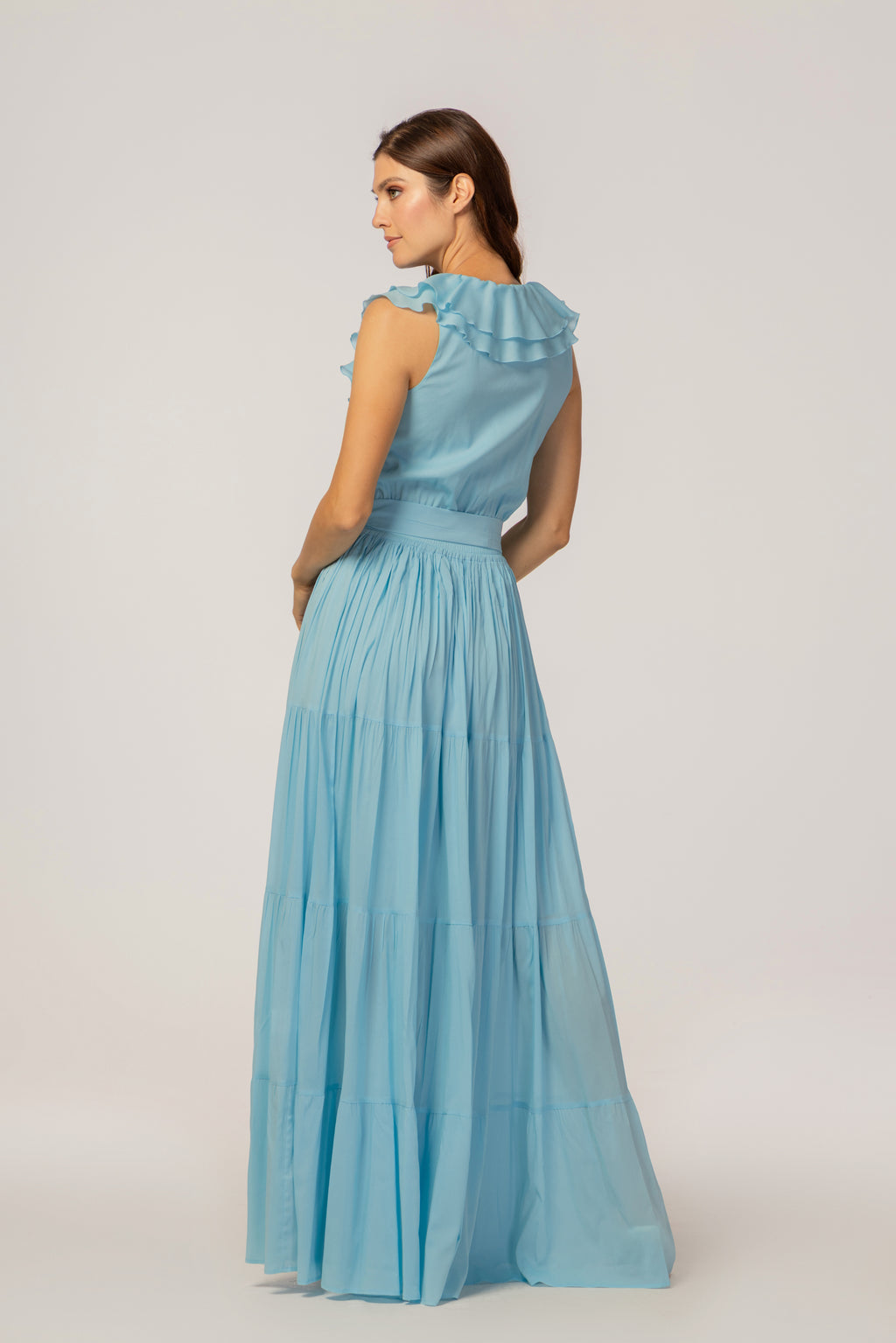 MAXI BLUE DRESS