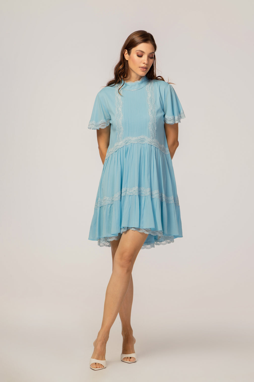 MINI BLUE DRESS