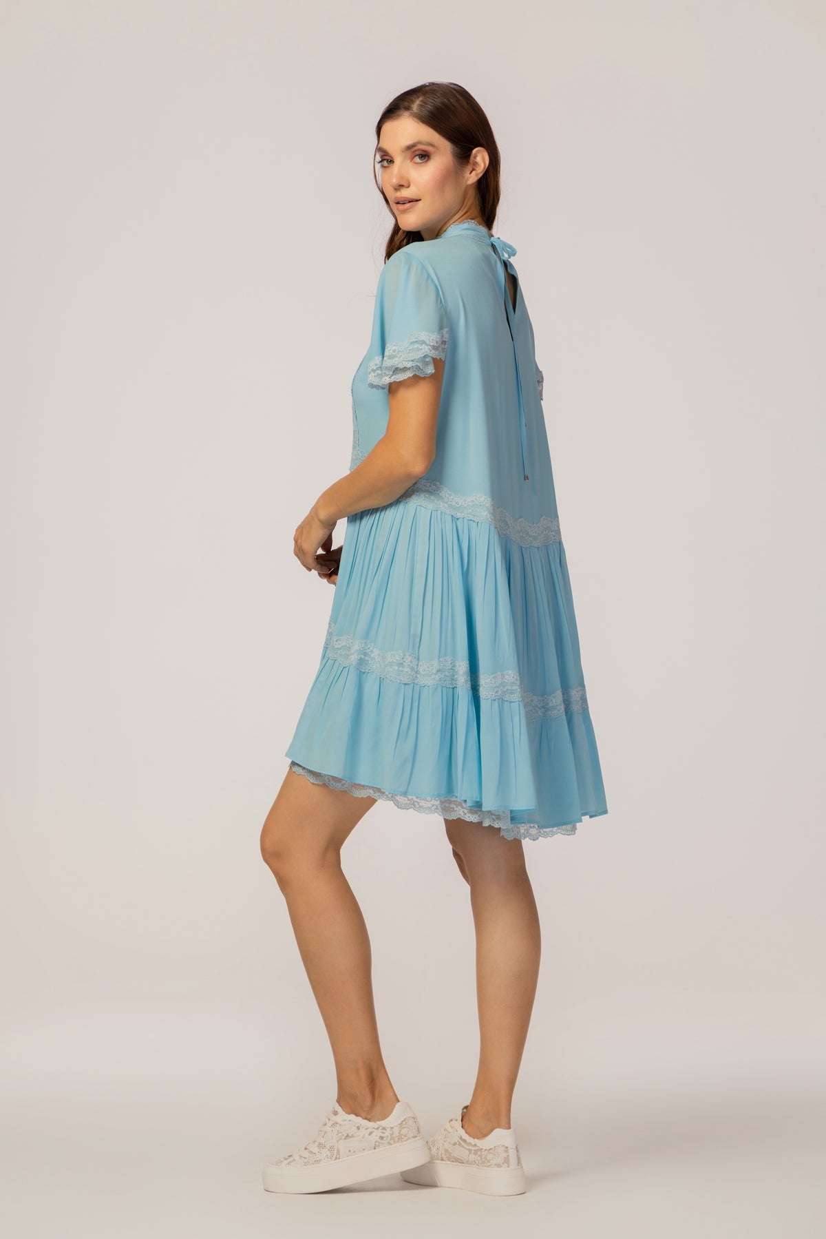MINI BLUE DRESS