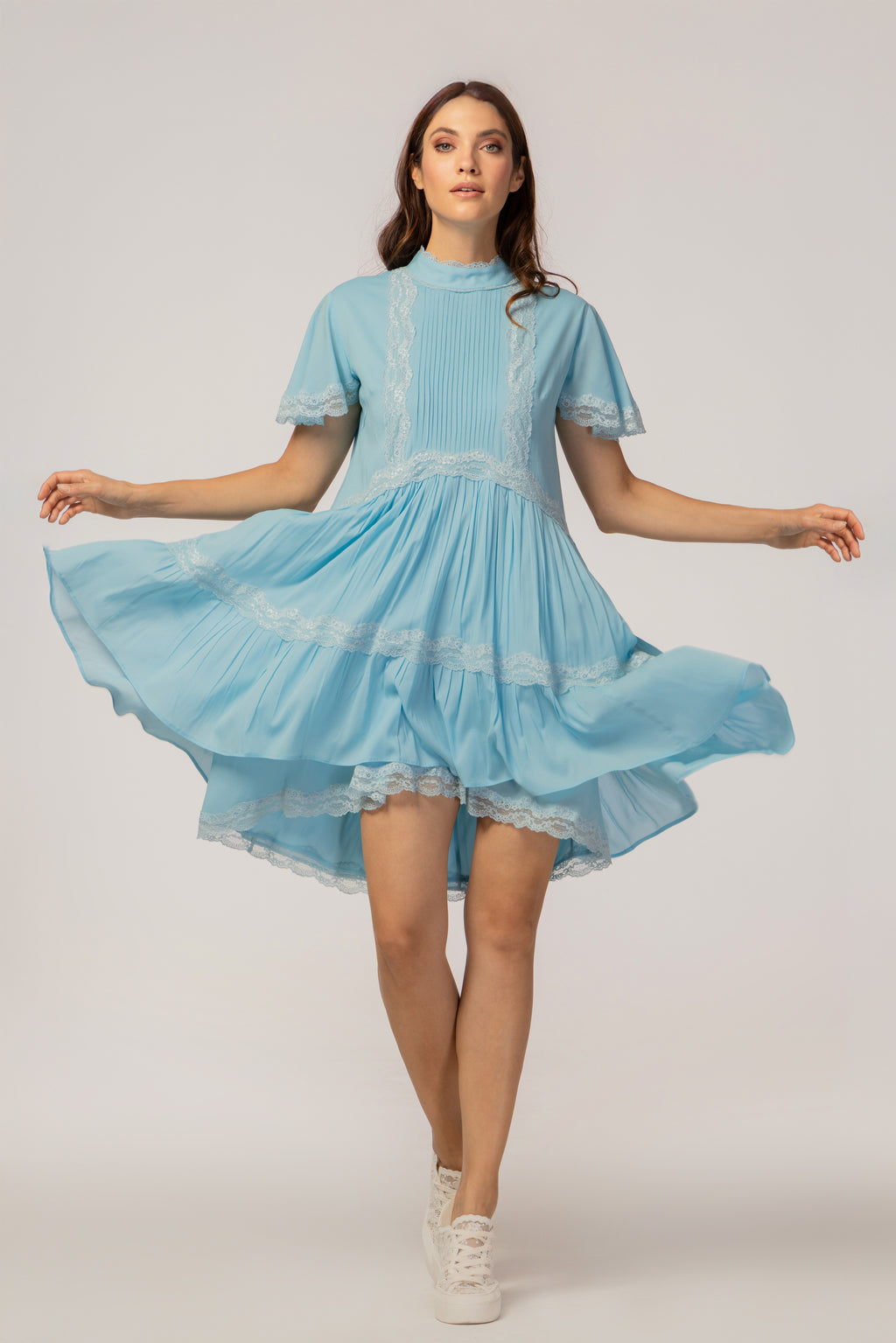 MINI BLUE DRESS