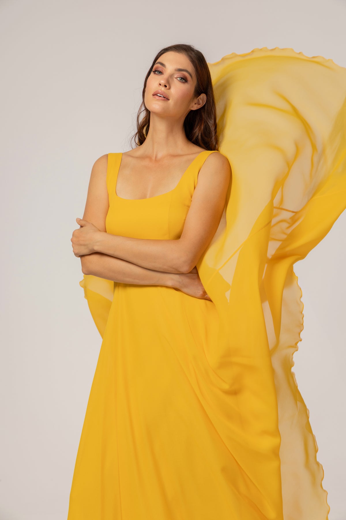 MAXI YELLOW DRESS
