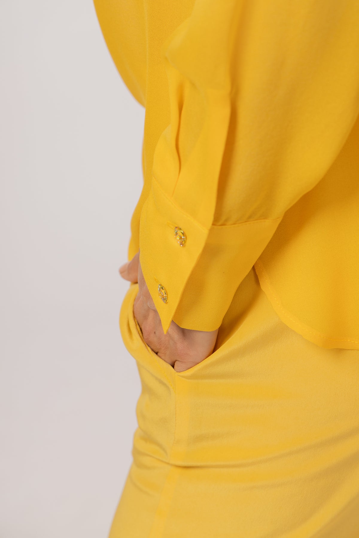SHIRT AND PANTS YELLOW SET