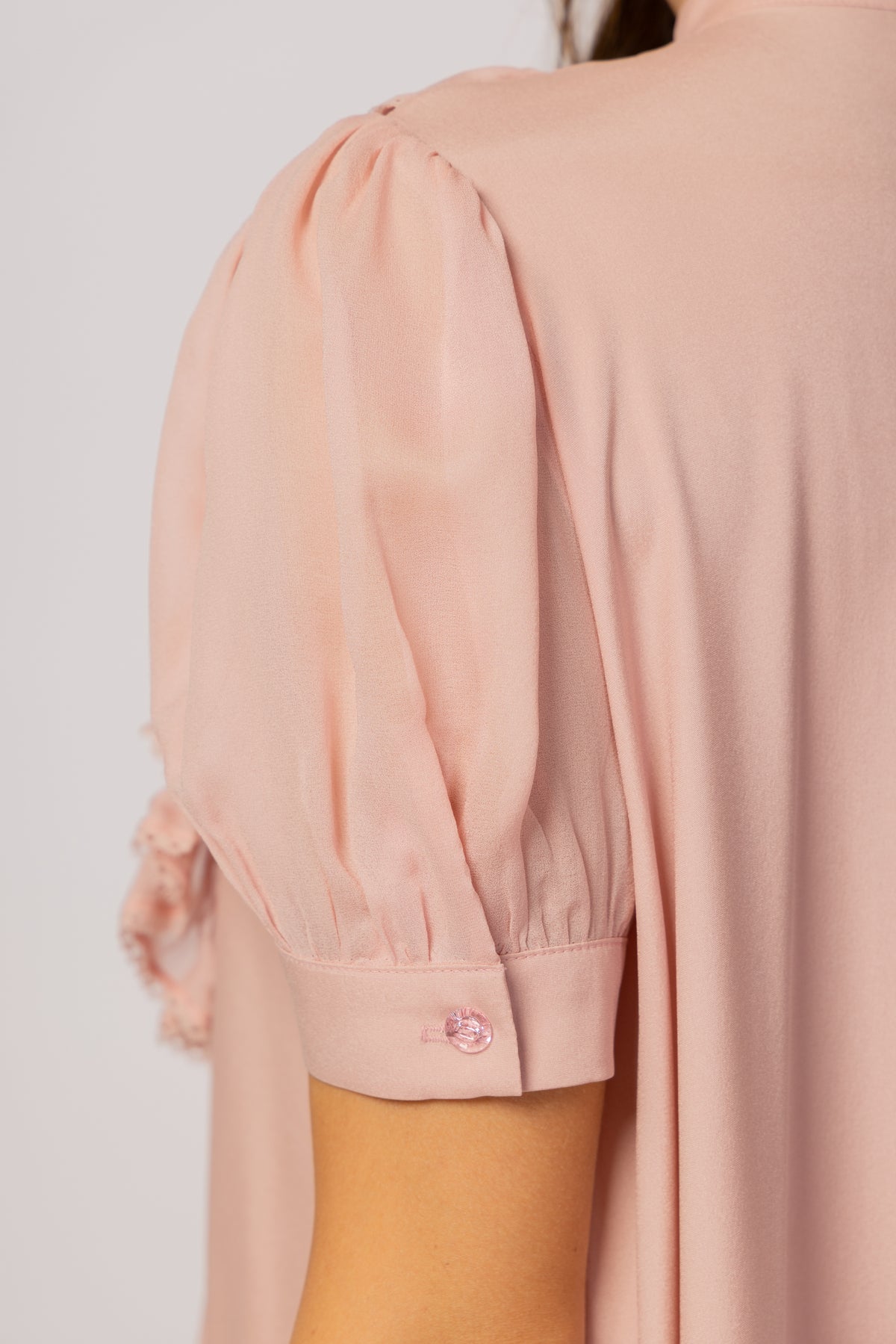 DUSTY ROSE MINI DRESS