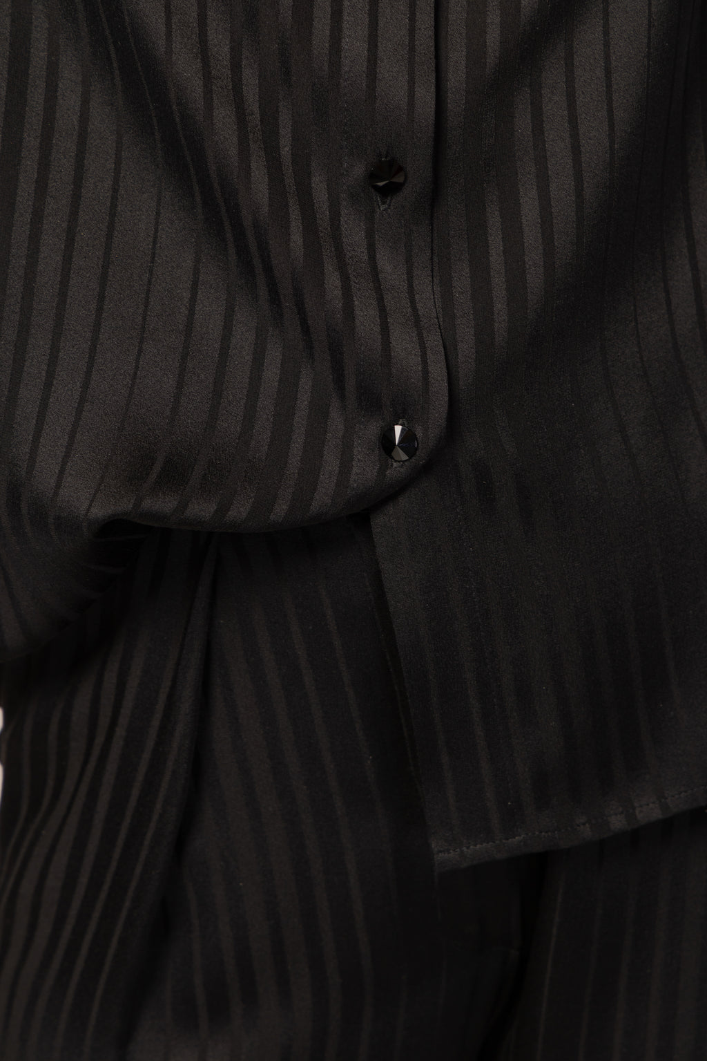 BLACK SILK  SET