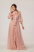 DUSTY ROSE MAXI DRESS