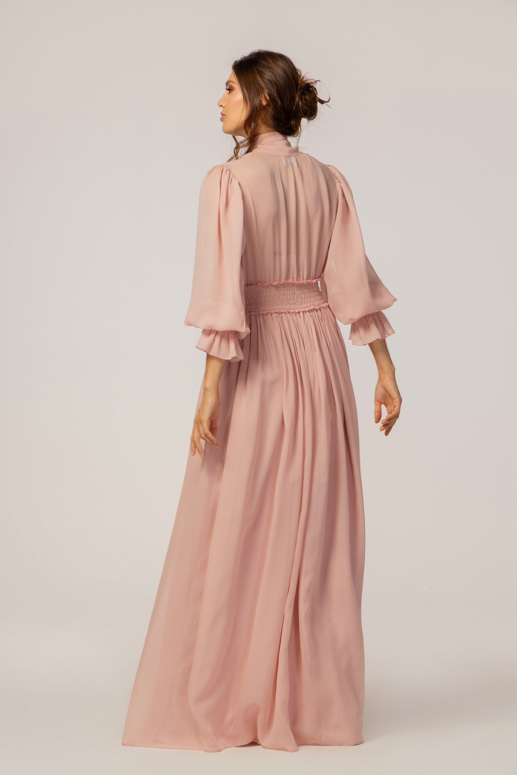 DUSTY ROSE MAXI DRESS
