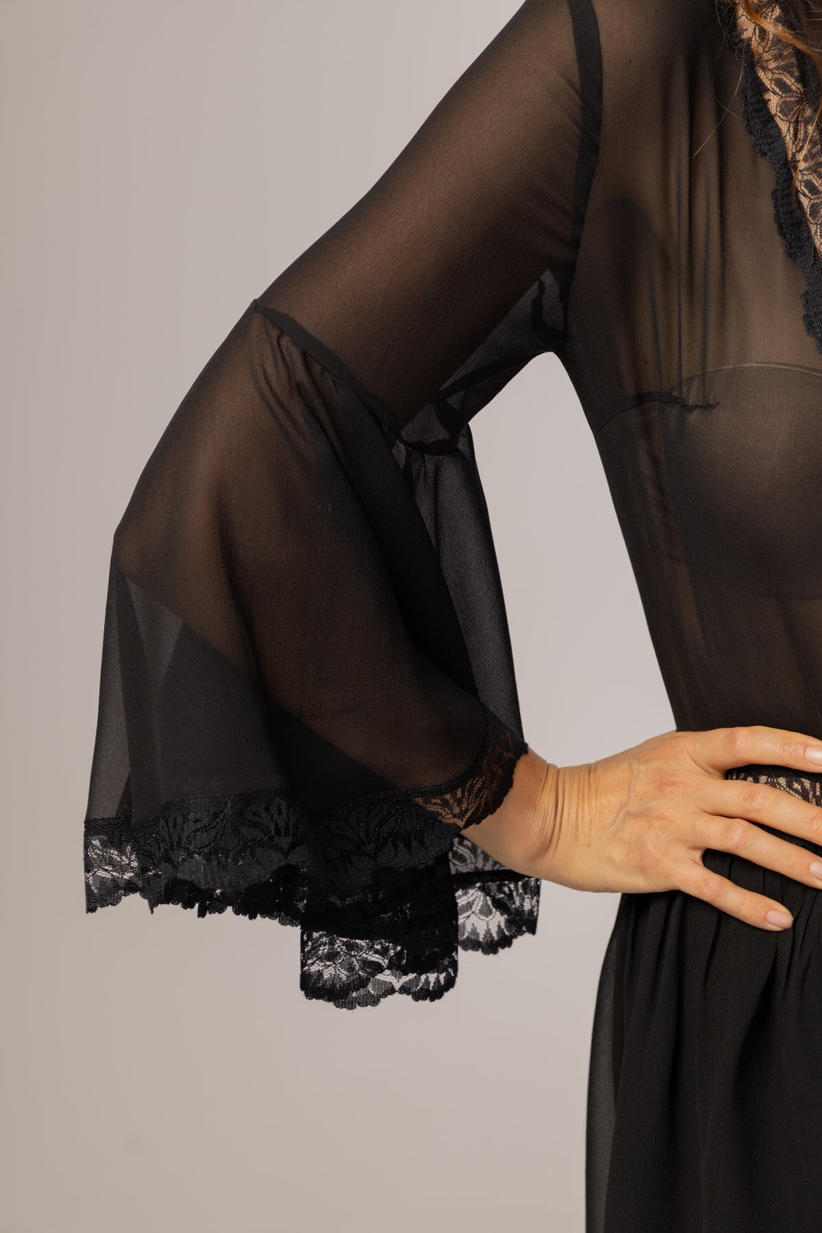 BLACK MAXI  DRESS