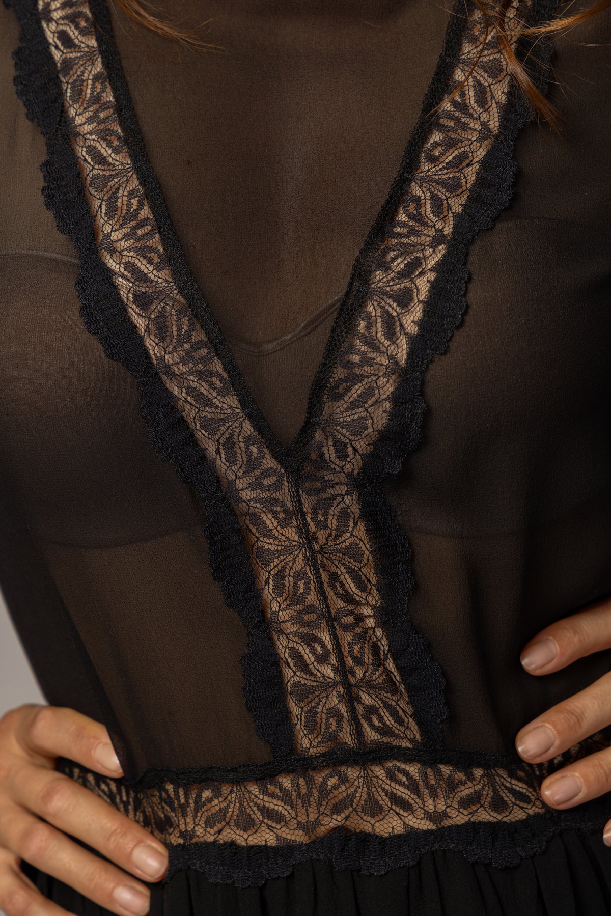 BLACK MAXI  DRESS