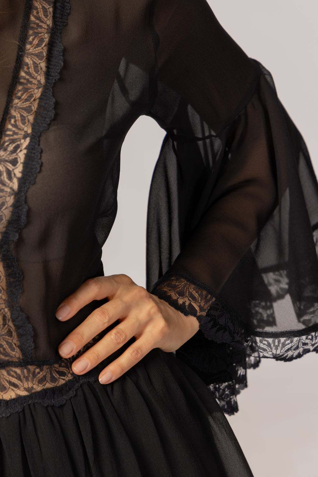 BLACK MAXI  DRESS