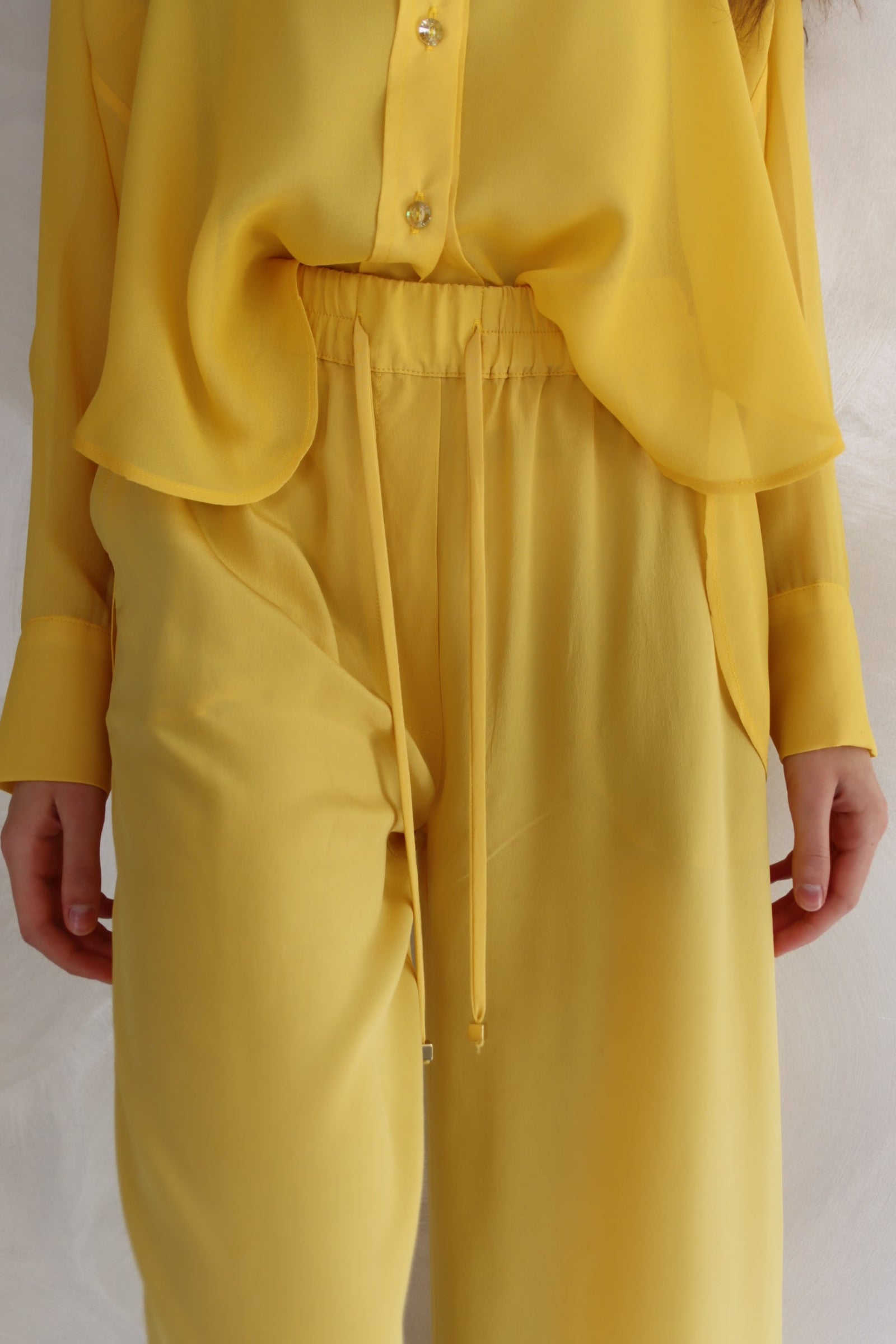 SHIRT AND PANTS YELLOW SET