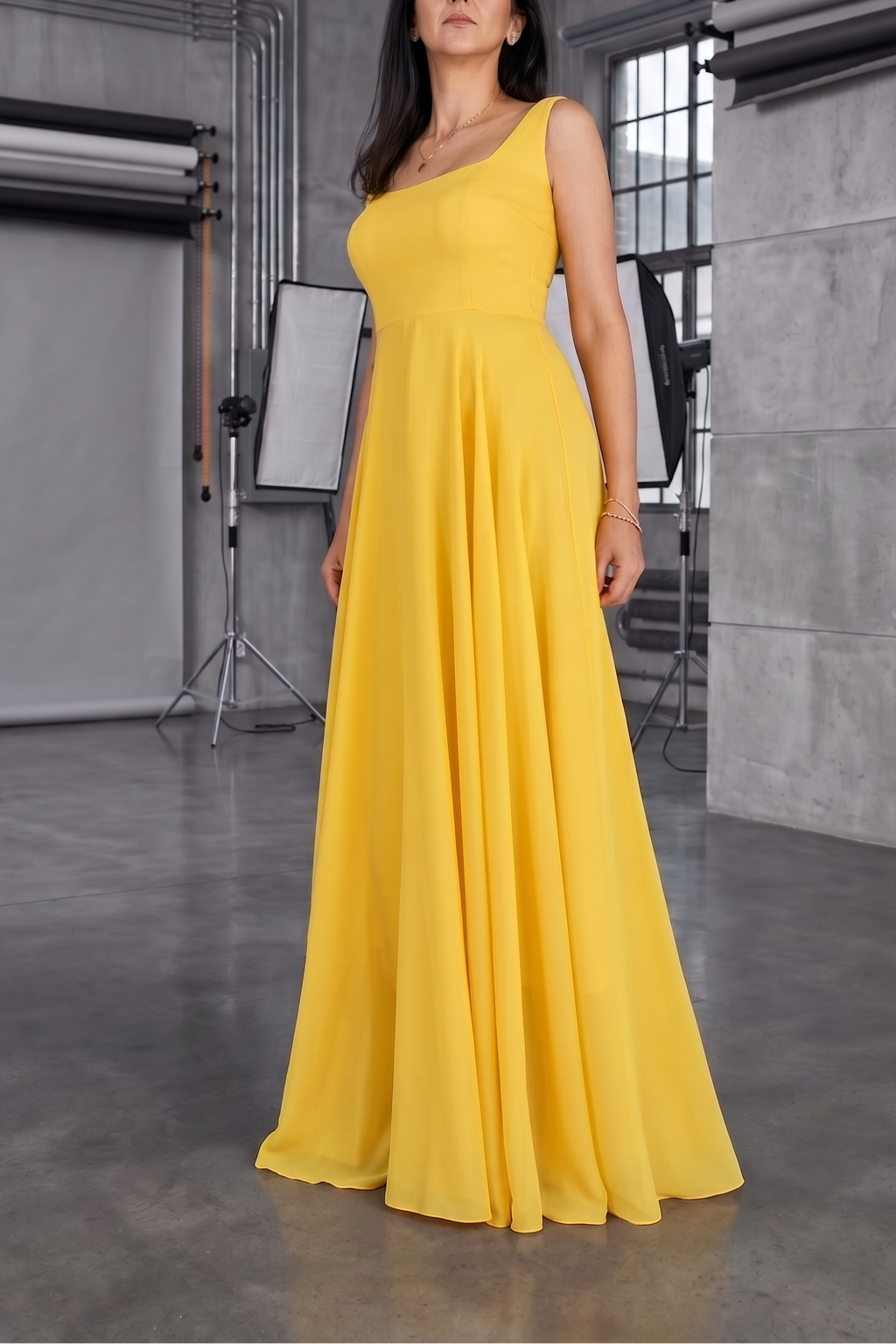 MAXI YELLOW DRESS