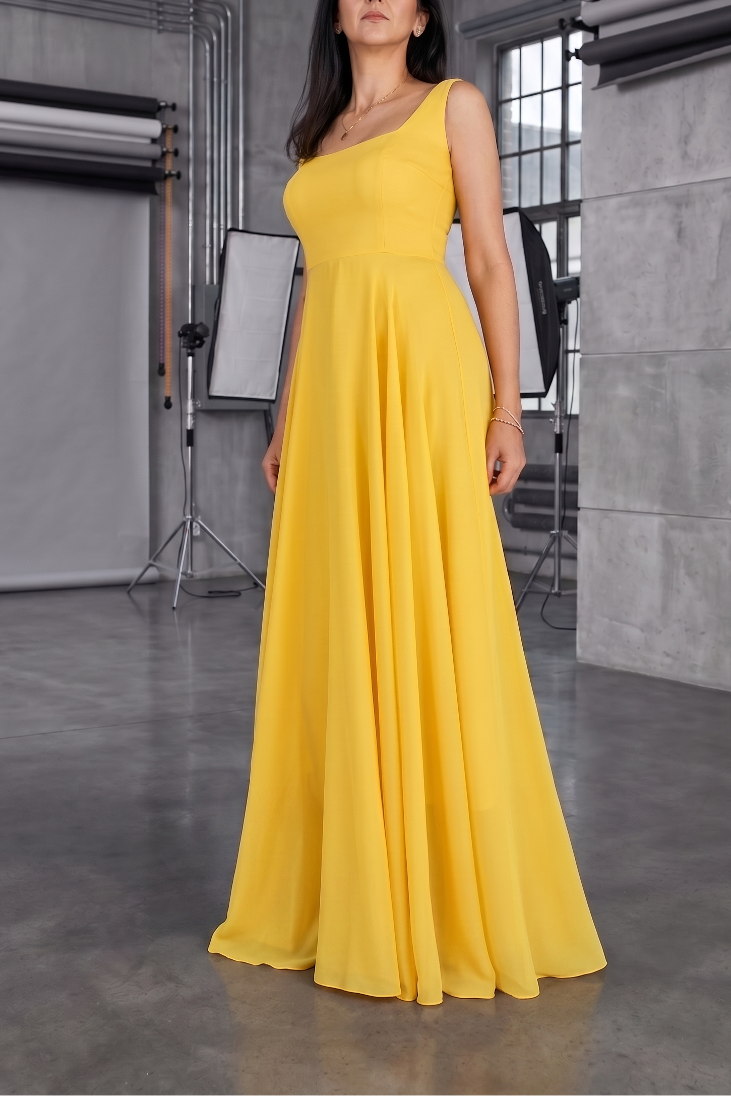 MAXI YELLOW DRESS