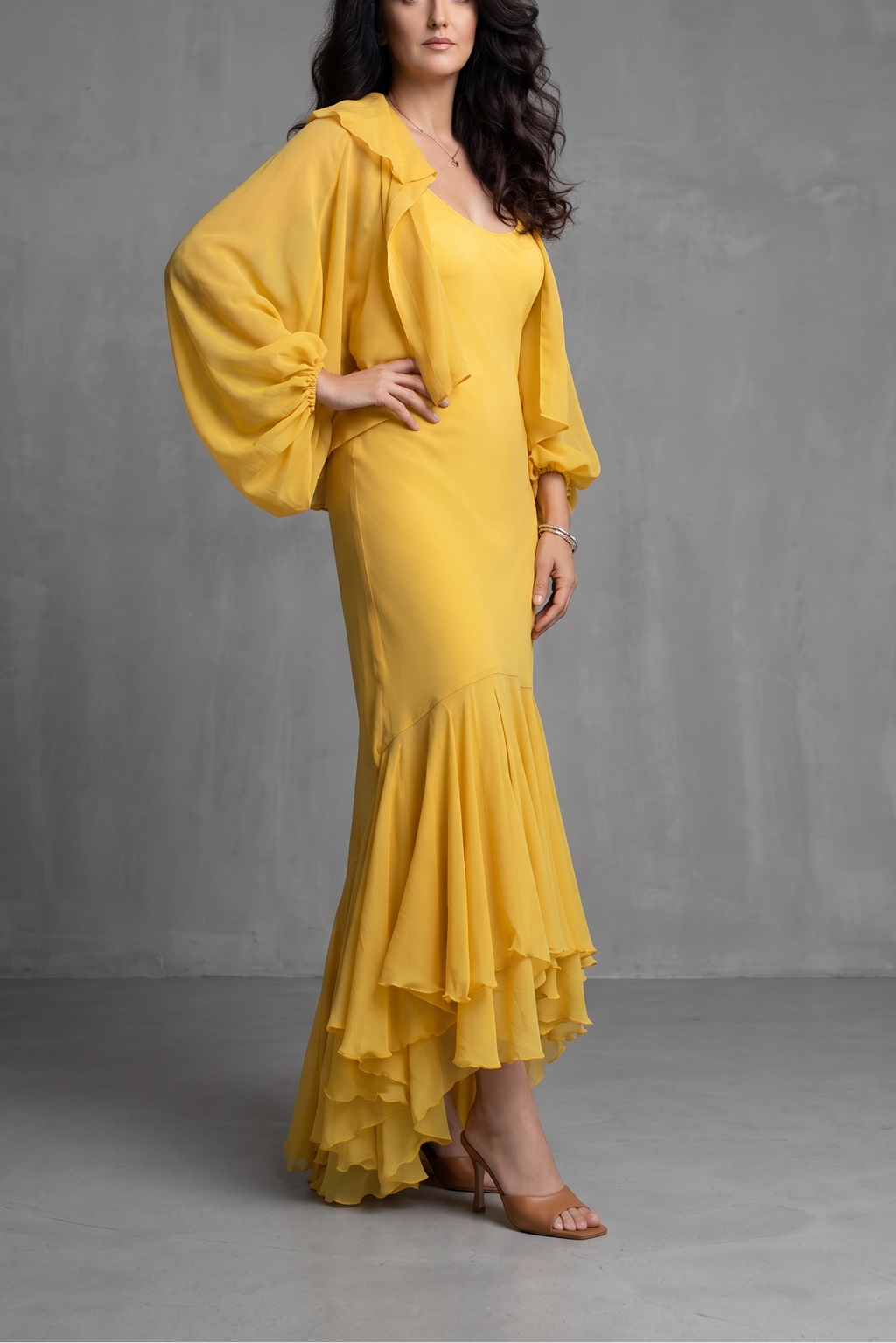 MAXI YELLOW DRESS